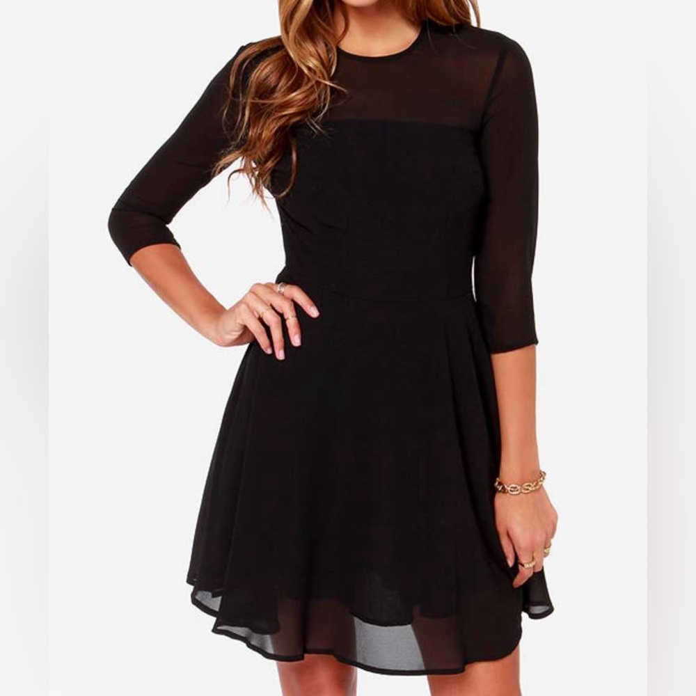 BB Dakota Shaelei Black Dress Size 4